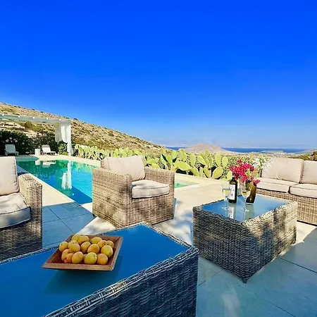 Villa Luxury Alaia With Panoramic Views, Kostos, Paros