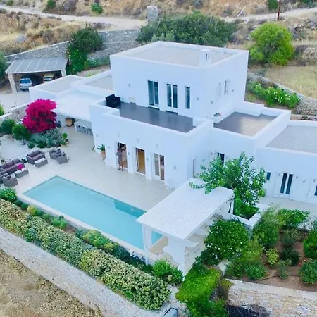 Luxury Alaia With Panoramic Views, Kostos, Paros Villa *