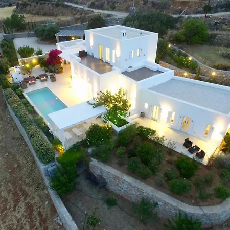 Luxury Alaia With Panoramic Views, Kostos, Paros Villa *