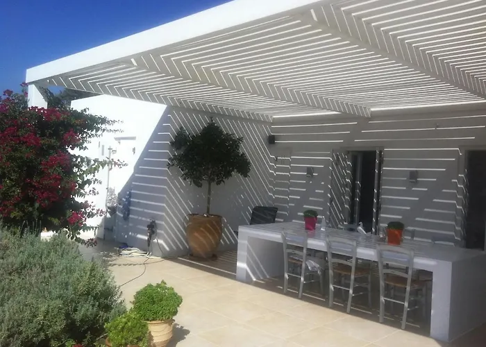 Luxury Alaia With Panoramic Views, Kostos, Paros Villa